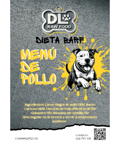 Menú de Pollo